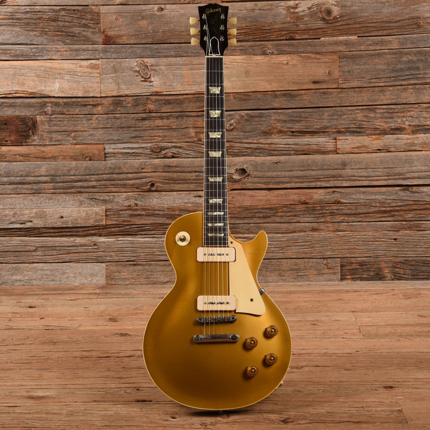 Gibson Les Paul Model 1955 Goldtop Electric Guitars / Solid Body