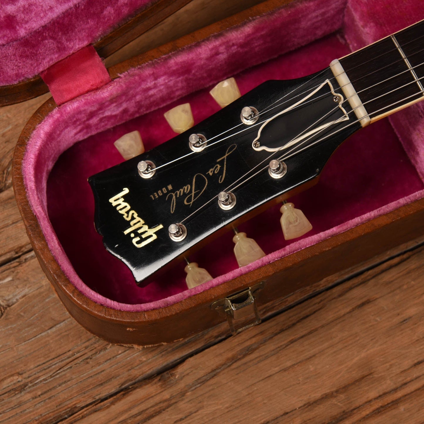 Gibson Les Paul Model 1955 Goldtop Electric Guitars / Solid Body