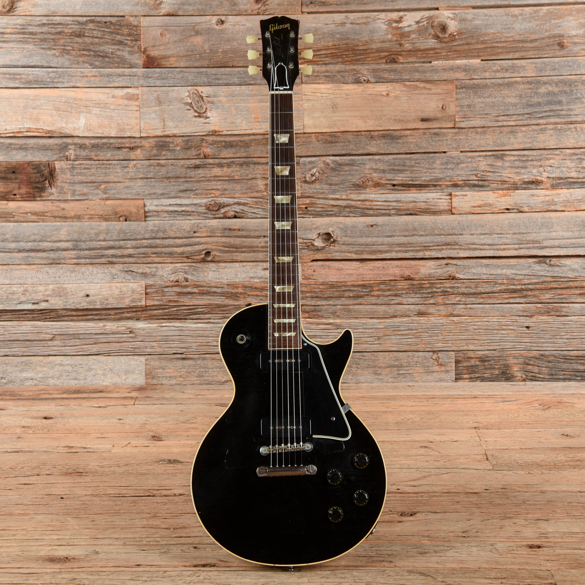 Gibson Les Paul Model Black Refin 1952 Electric Guitars / Solid Body