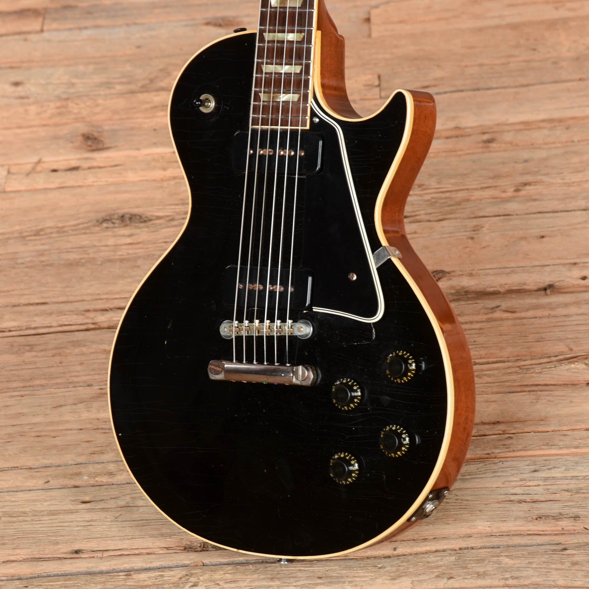 Gibson Les Paul Model Black Refin 1952 Electric Guitars / Solid Body