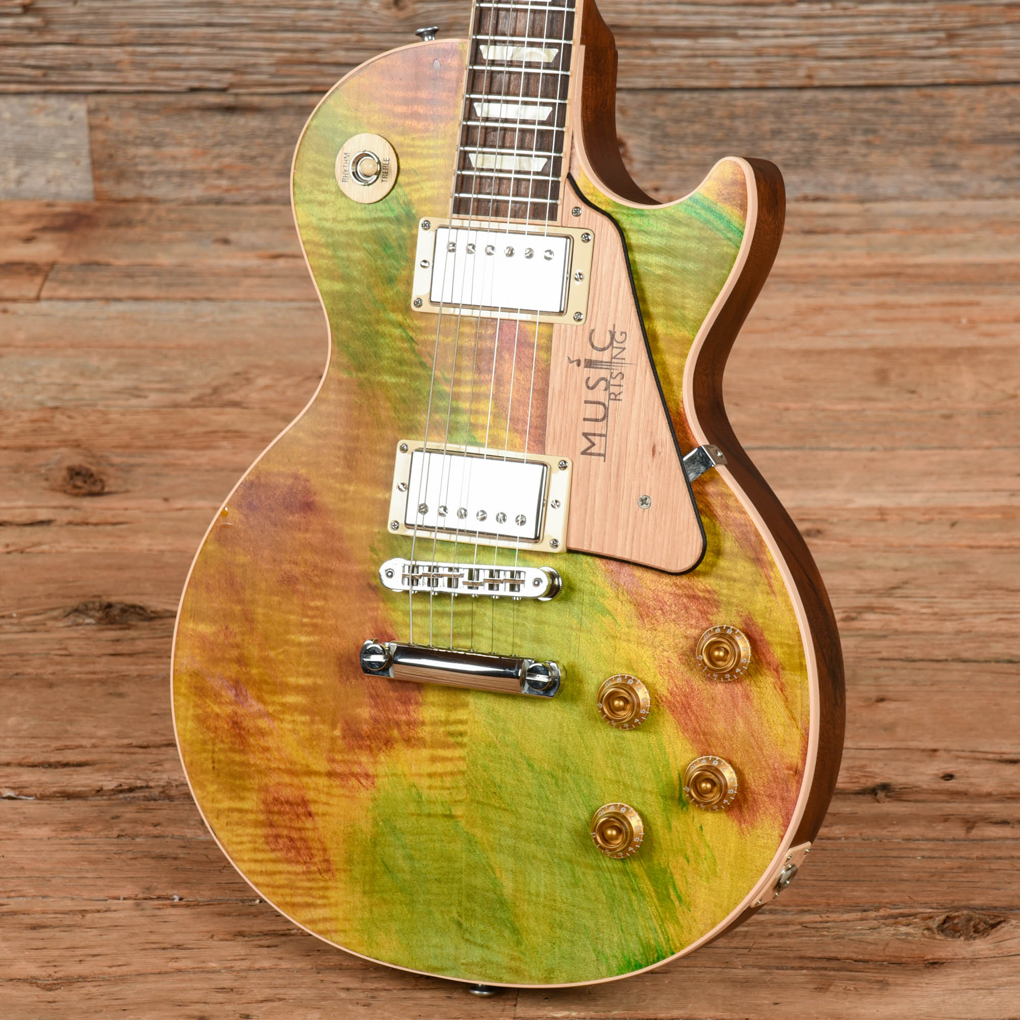 Gibson Les Paul Music Rising Katrina Multi-Color 2005 Electric Guitars / Solid Body