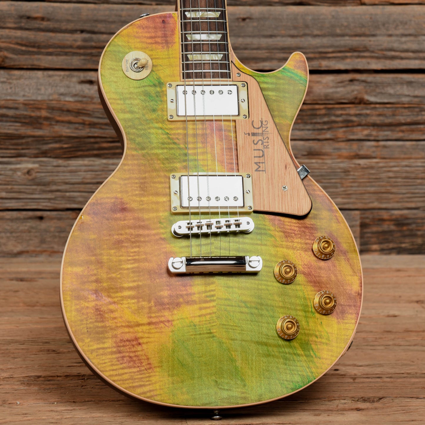 Gibson Les Paul Music Rising Katrina Multi-Color 2005 Electric Guitars / Solid Body