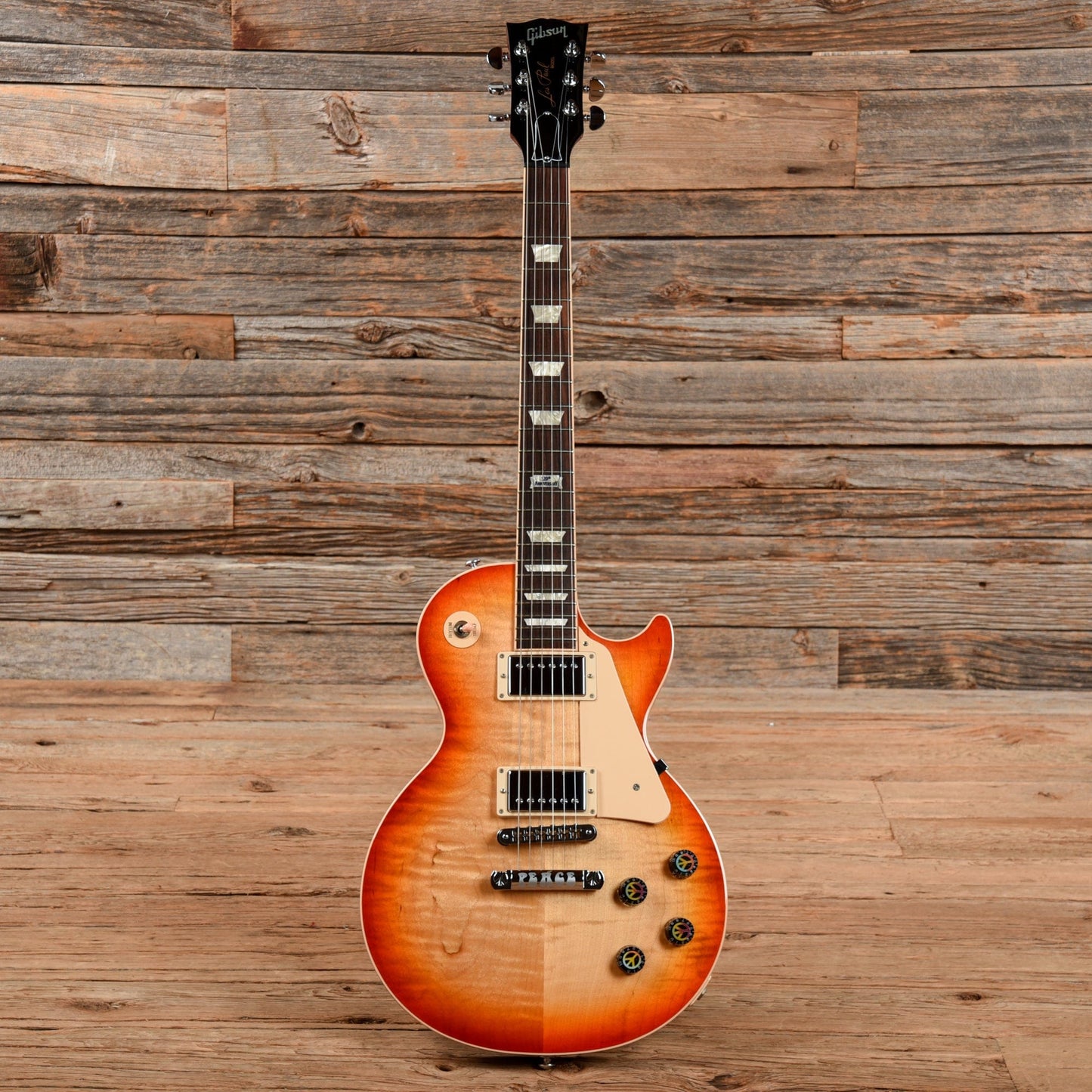 Gibson Les Paul Peace 2014 Limited Edition - Serenity Sunrise Sunburst Electric Guitars / Solid Body