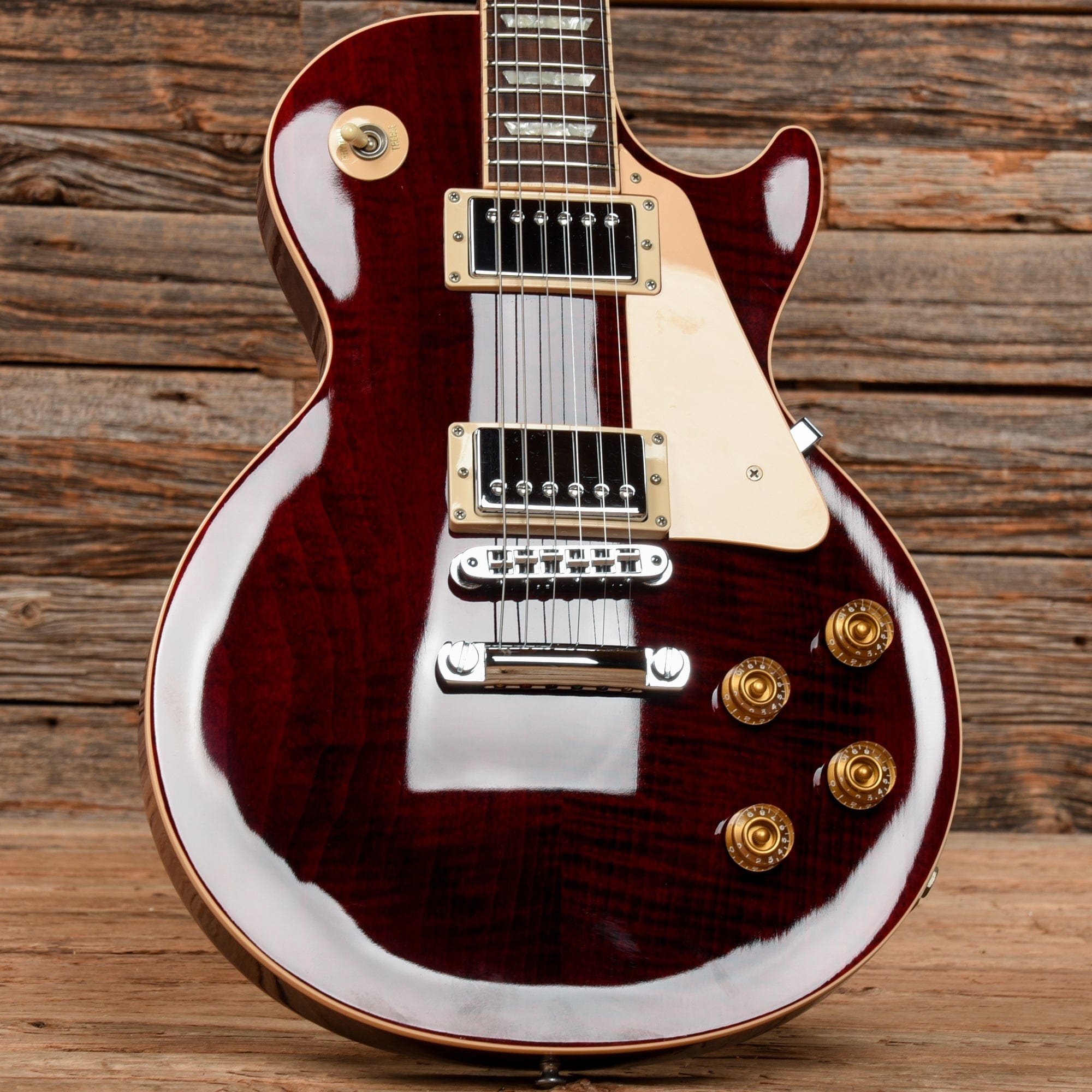 Gibson Les Paul Plum 2000 Electric Guitars / Solid Body