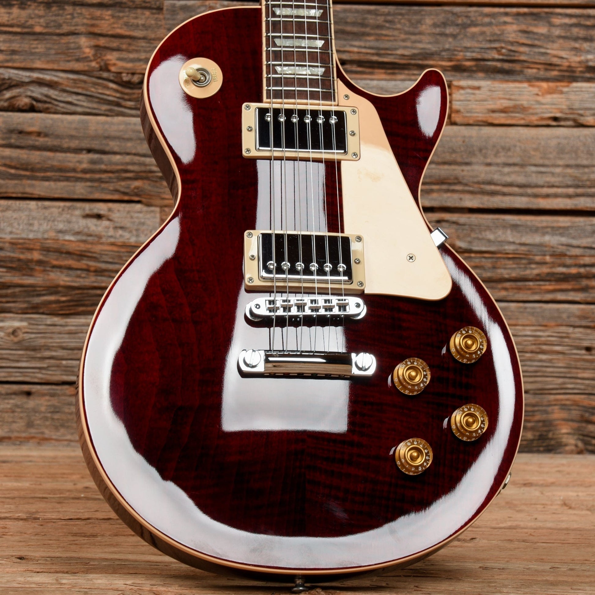 Gibson Les Paul Plum 2000 Electric Guitars / Solid Body