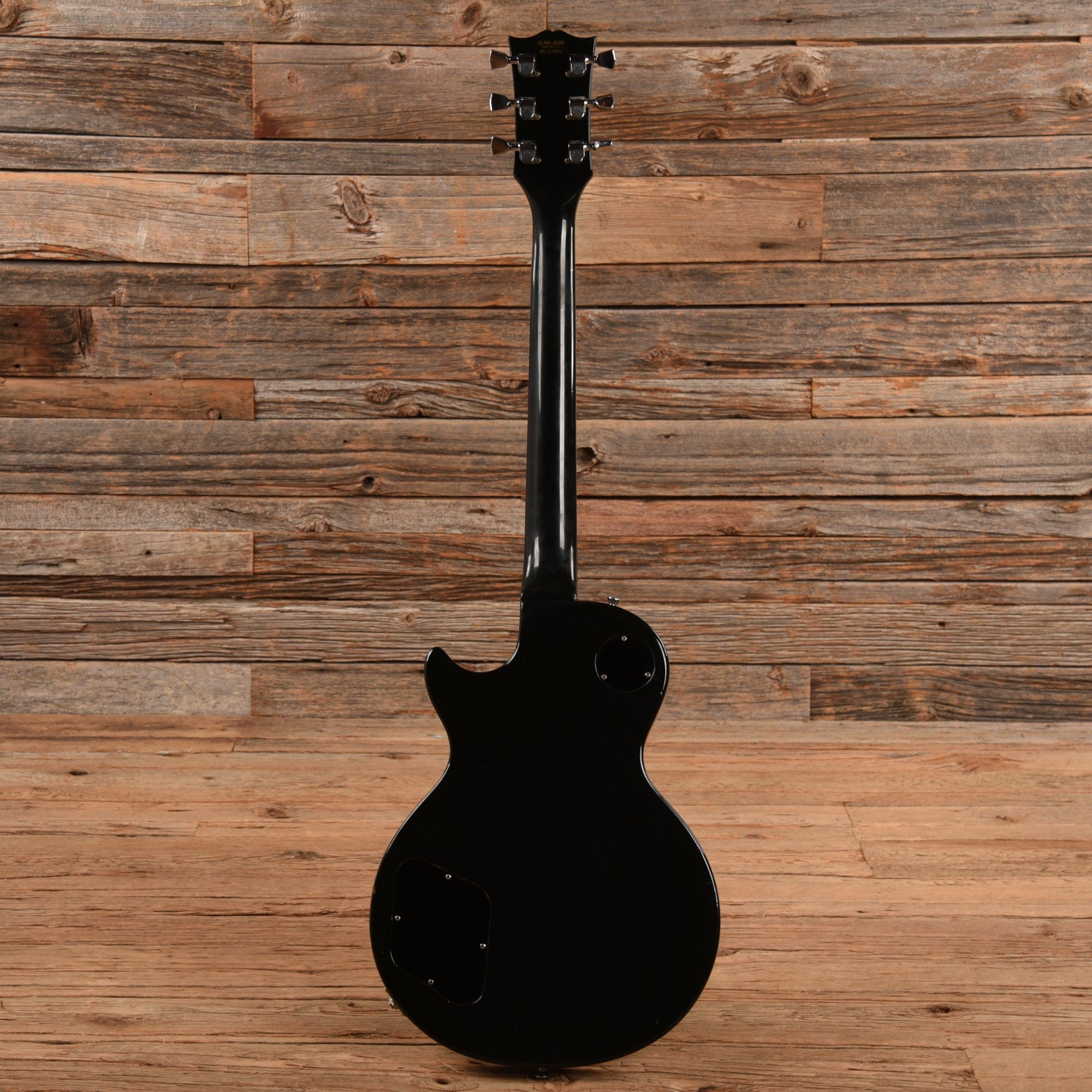 Gibson Les Paul Pro Deluxe Black 1977 Electric Guitars / Solid Body