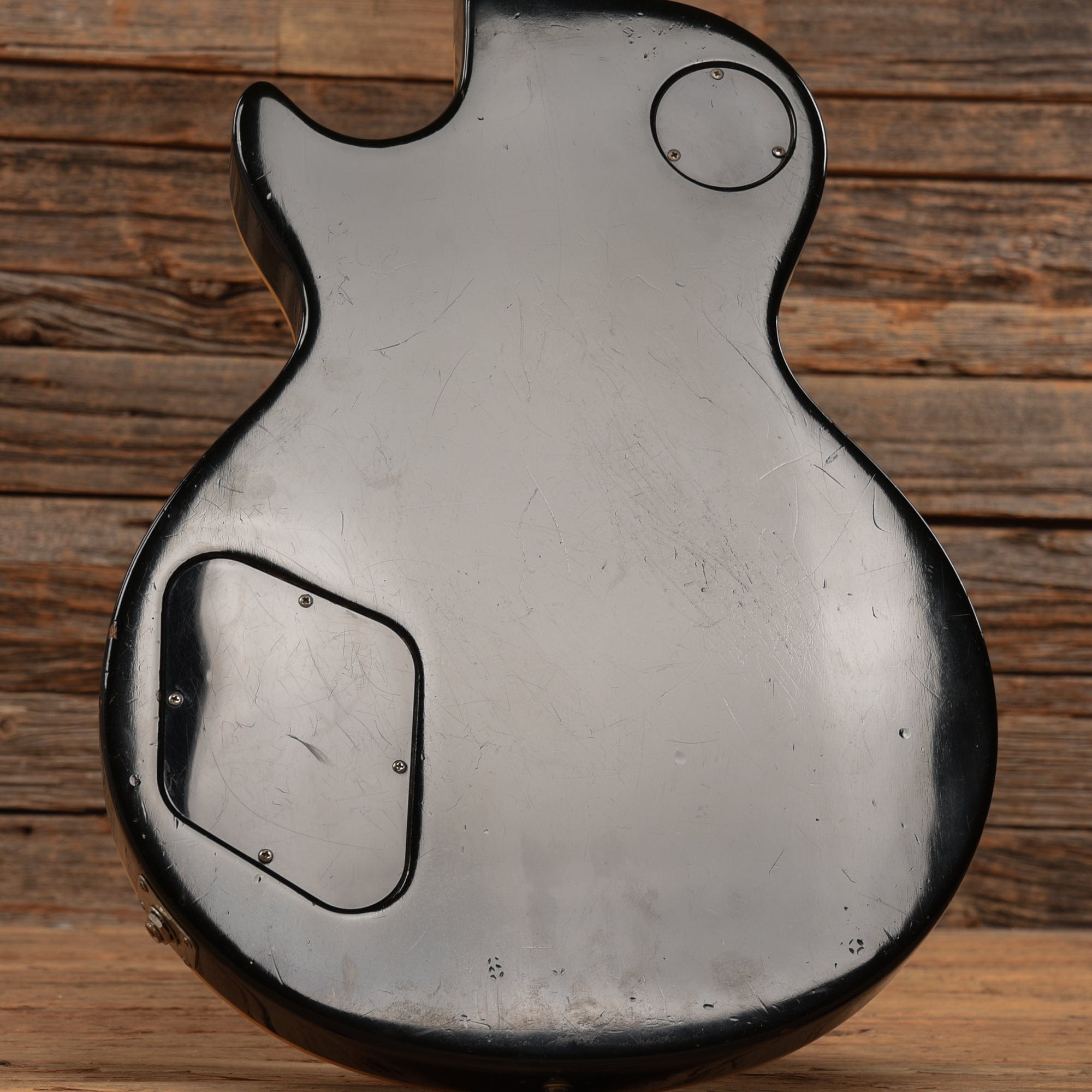 Gibson Les Paul Pro Deluxe Black 1977 Electric Guitars / Solid Body