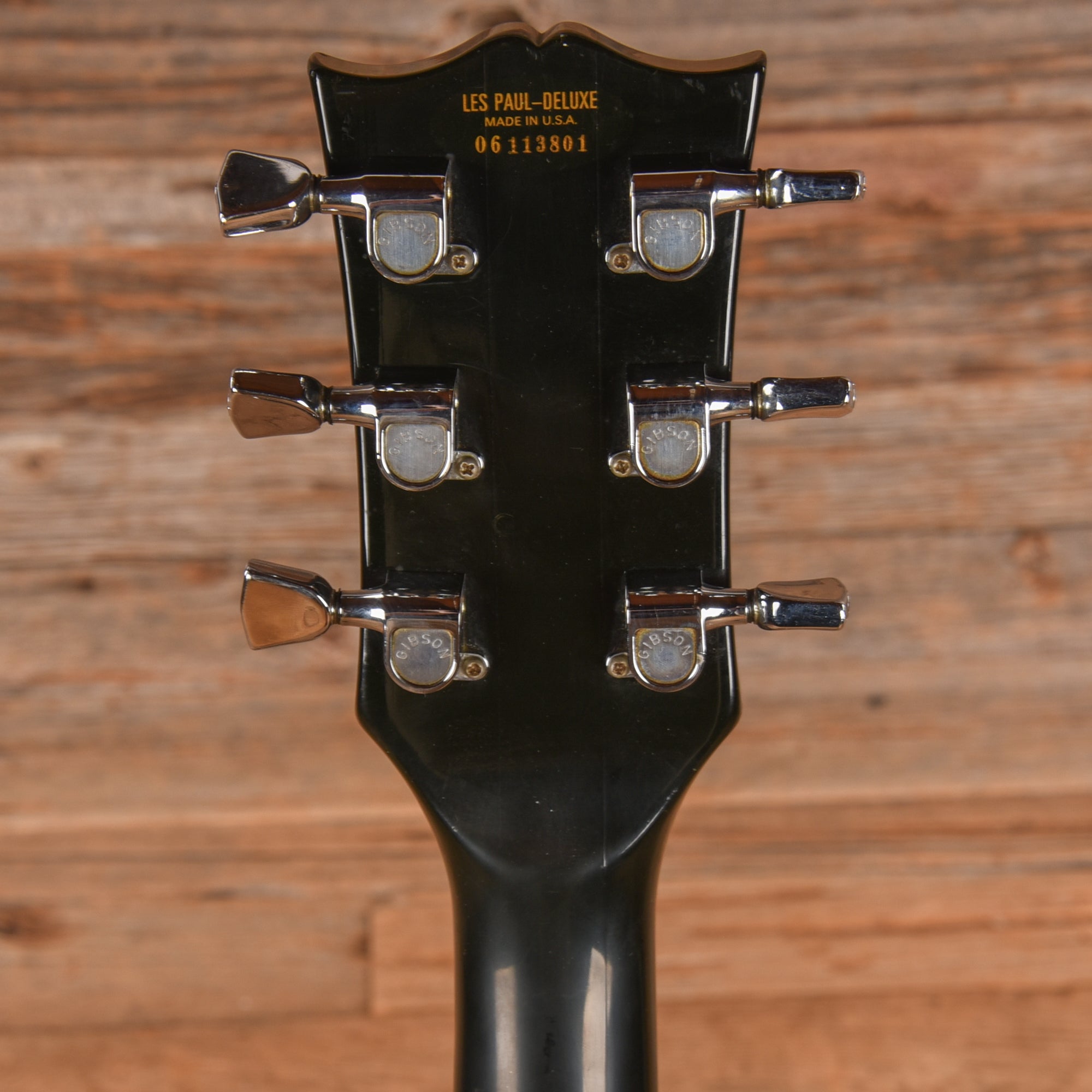 Gibson Les Paul Pro Deluxe Ebony 1977 Electric Guitars / Solid Body