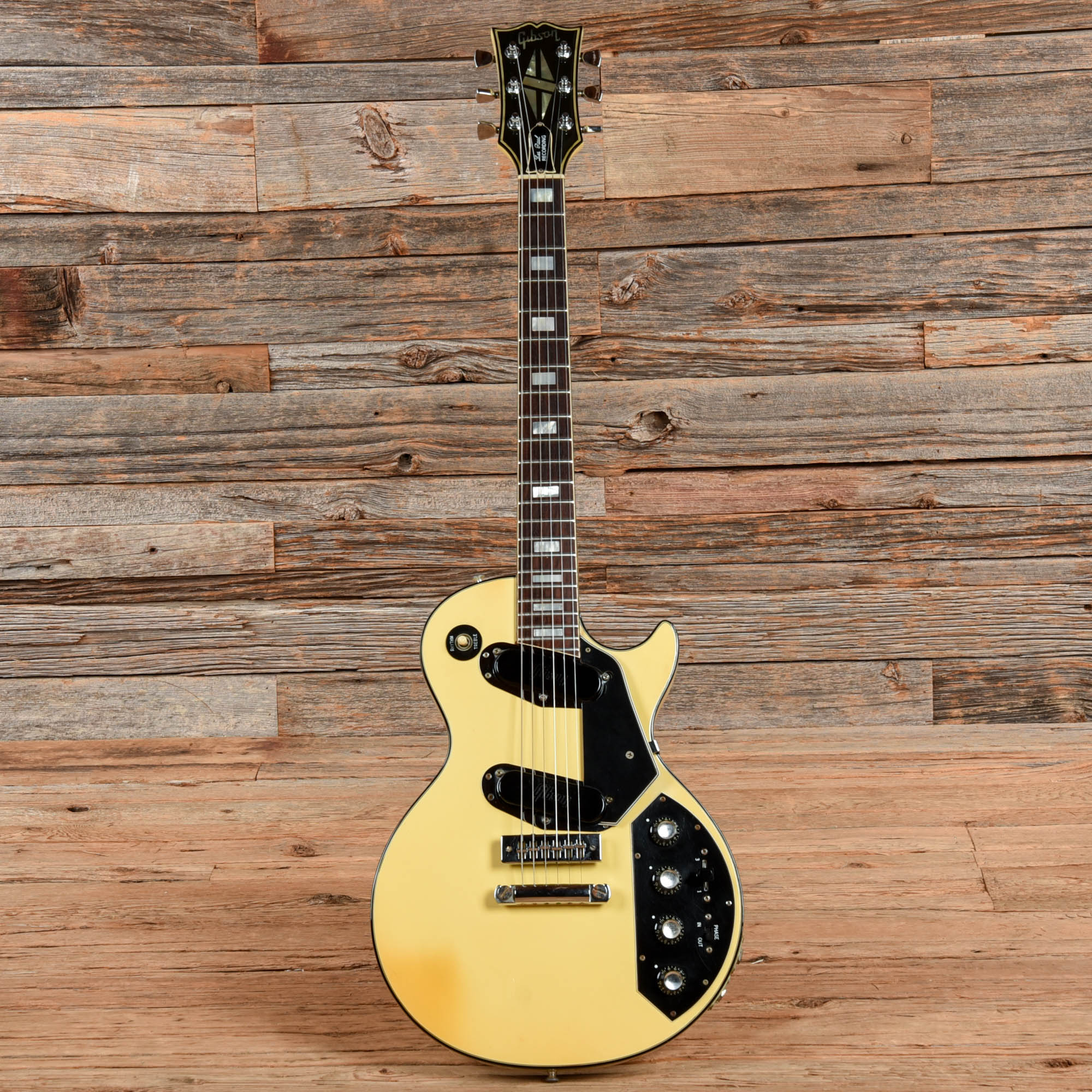 Gibson Les Paul Recording Alpine White 1976 Electric Guitars / Solid Body