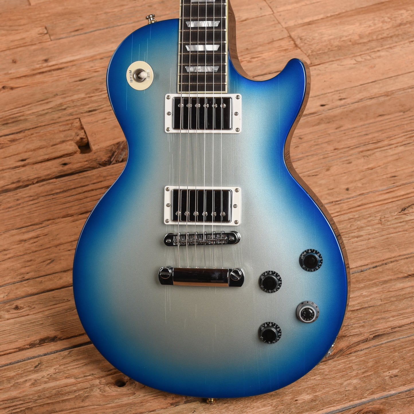 Gibson Les Paul Robot Blue Burst 2007 Electric Guitars / Solid Body