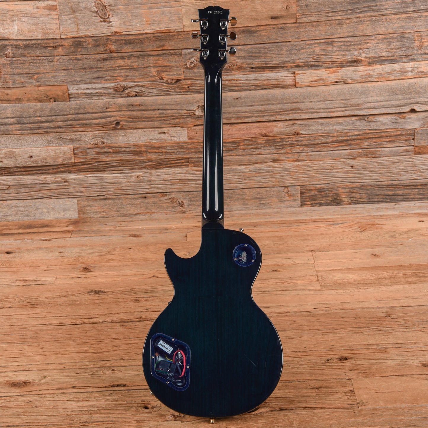 Gibson Les Paul Robot Blue Burst 2007 Electric Guitars / Solid Body