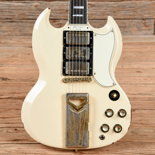 Gibson Les Paul (SG) Custom Polaris White 1963 Electric Guitars / Solid Body