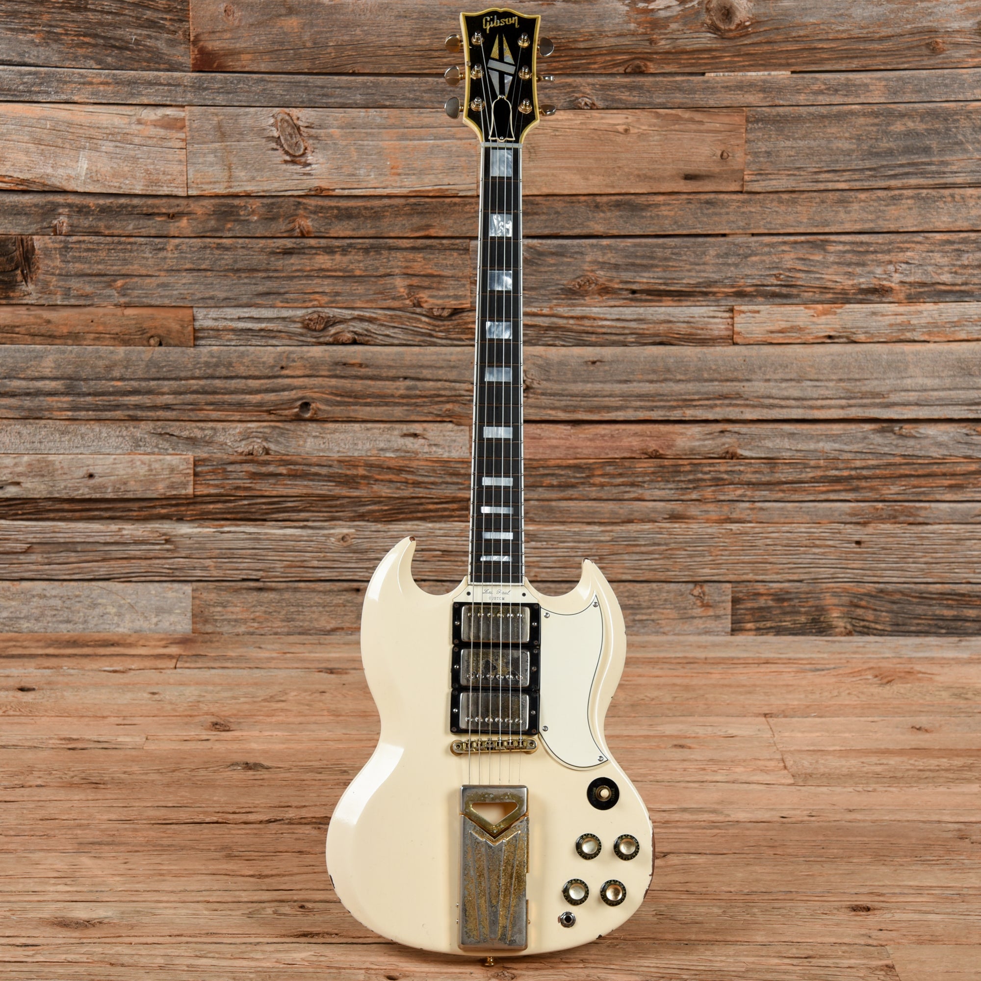 Gibson Les Paul (SG) Custom Polaris White 1963 Electric Guitars / Solid Body