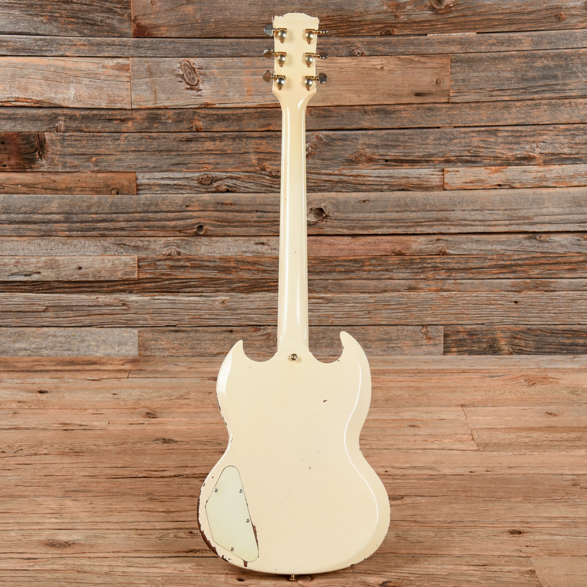 Gibson Les Paul (SG) Custom Polaris White 1963 Electric Guitars / Solid Body