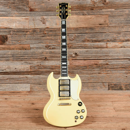 Gibson Les Paul (SG) Custom Reissue Polaris White 1987 Electric Guitars / Solid Body
