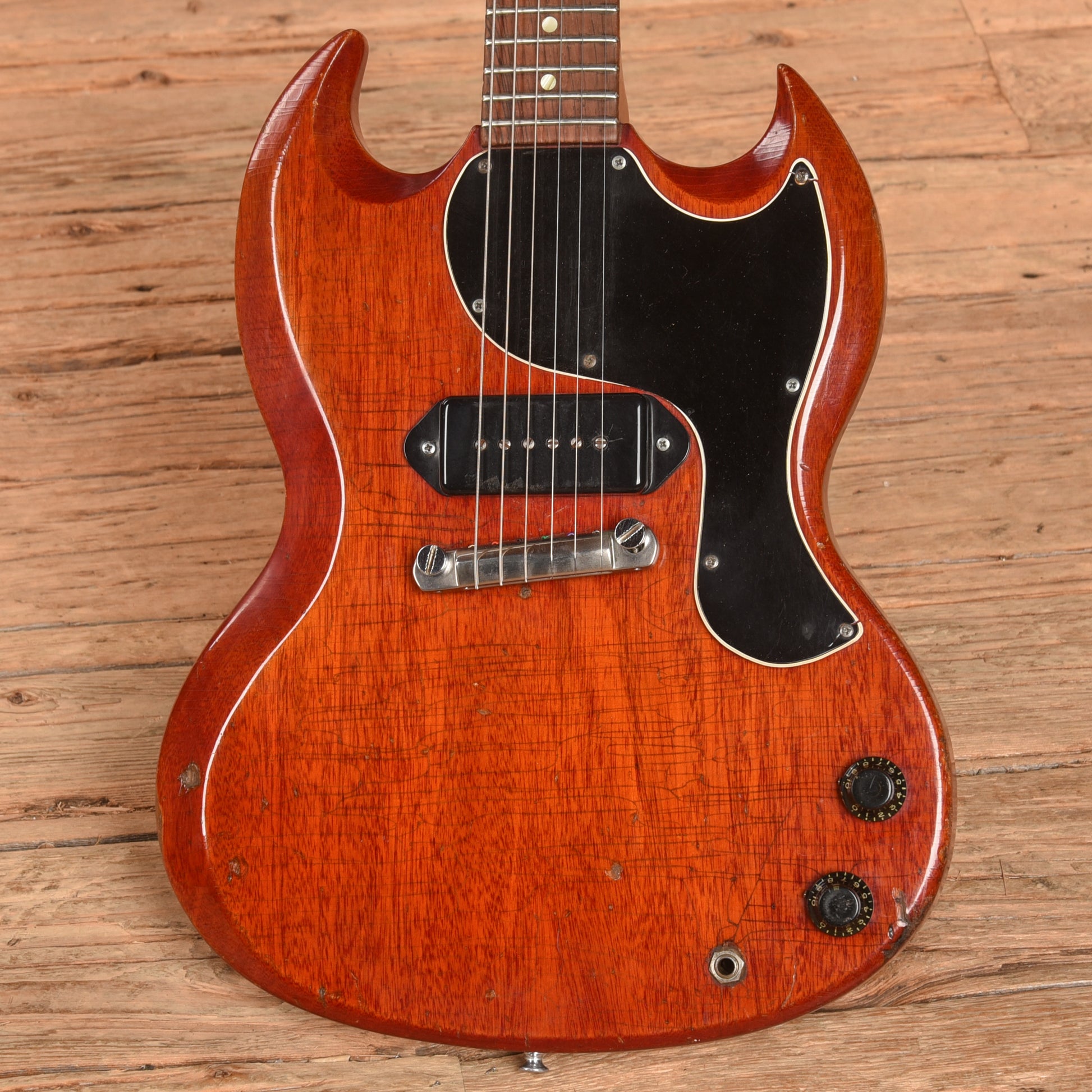 Gibson Les Paul (SG) Junior Cherry 1961 Electric Guitars / Solid Body
