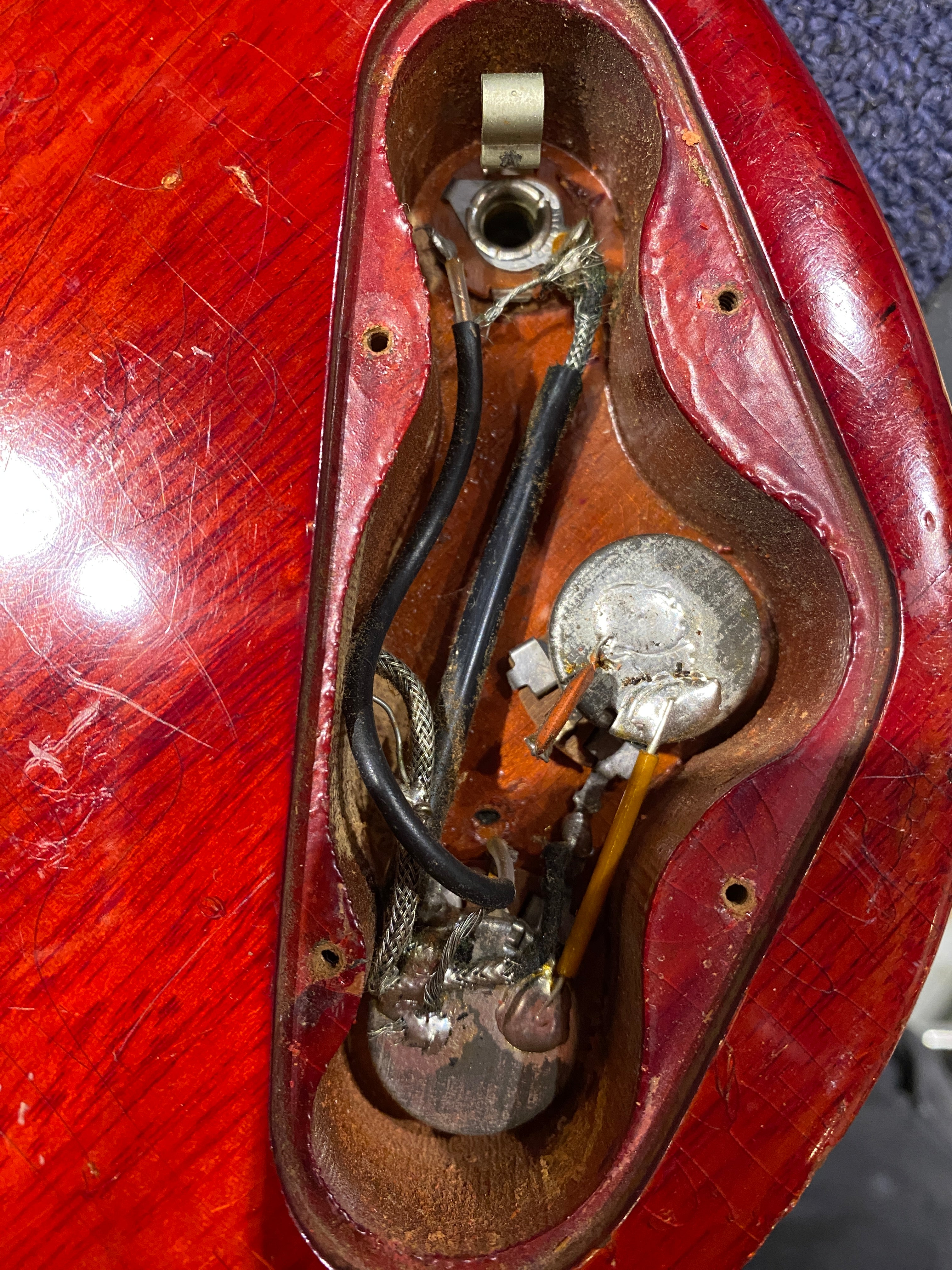 Gibson Les Paul (SG) Junior Cherry 1961 Electric Guitars / Solid Body