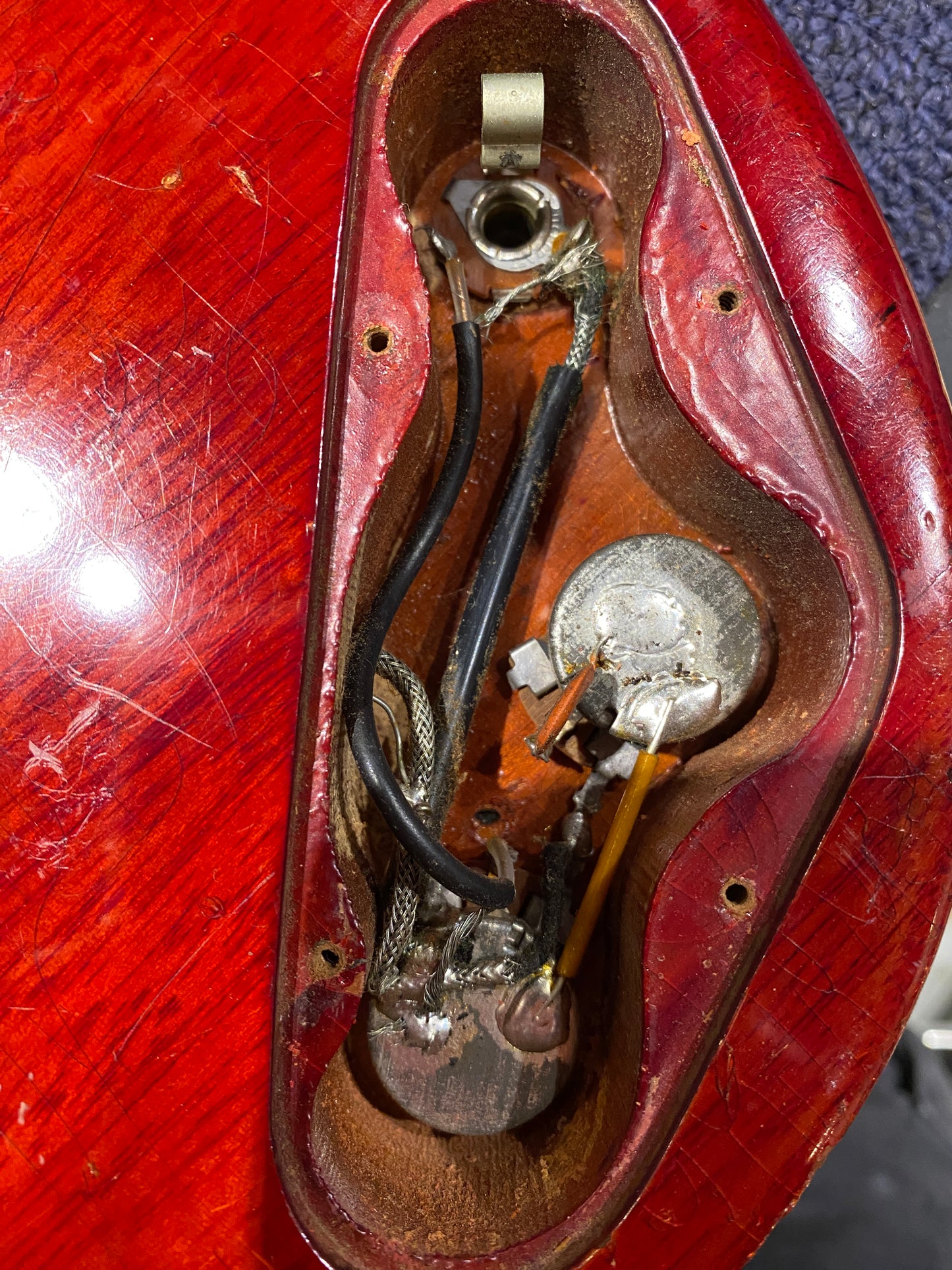Gibson Les Paul (SG) Junior Cherry 1961 Electric Guitars / Solid Body