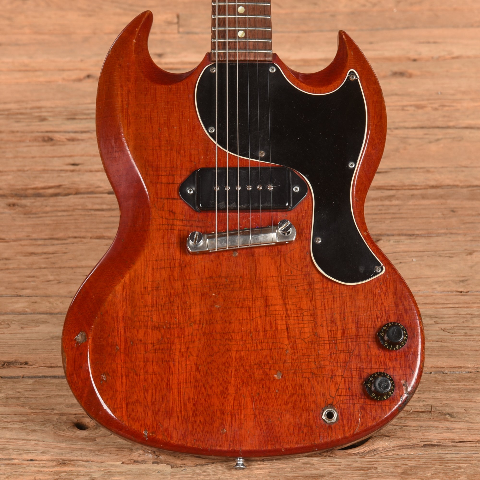 Gibson Les Paul (SG) Junior Cherry 1961 Electric Guitars / Solid Body
