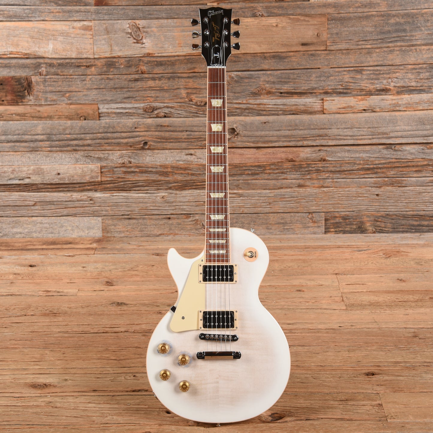 Gibson Les Paul Signature Alpine White Burst 2012 LEFTY Electric Guitars / Solid Body