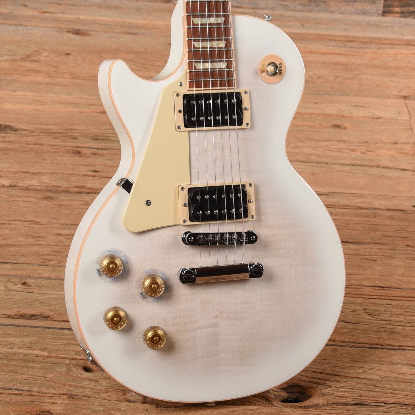 Gibson Les Paul Signature Alpine White Burst 2012 LEFTY Electric Guitars / Solid Body