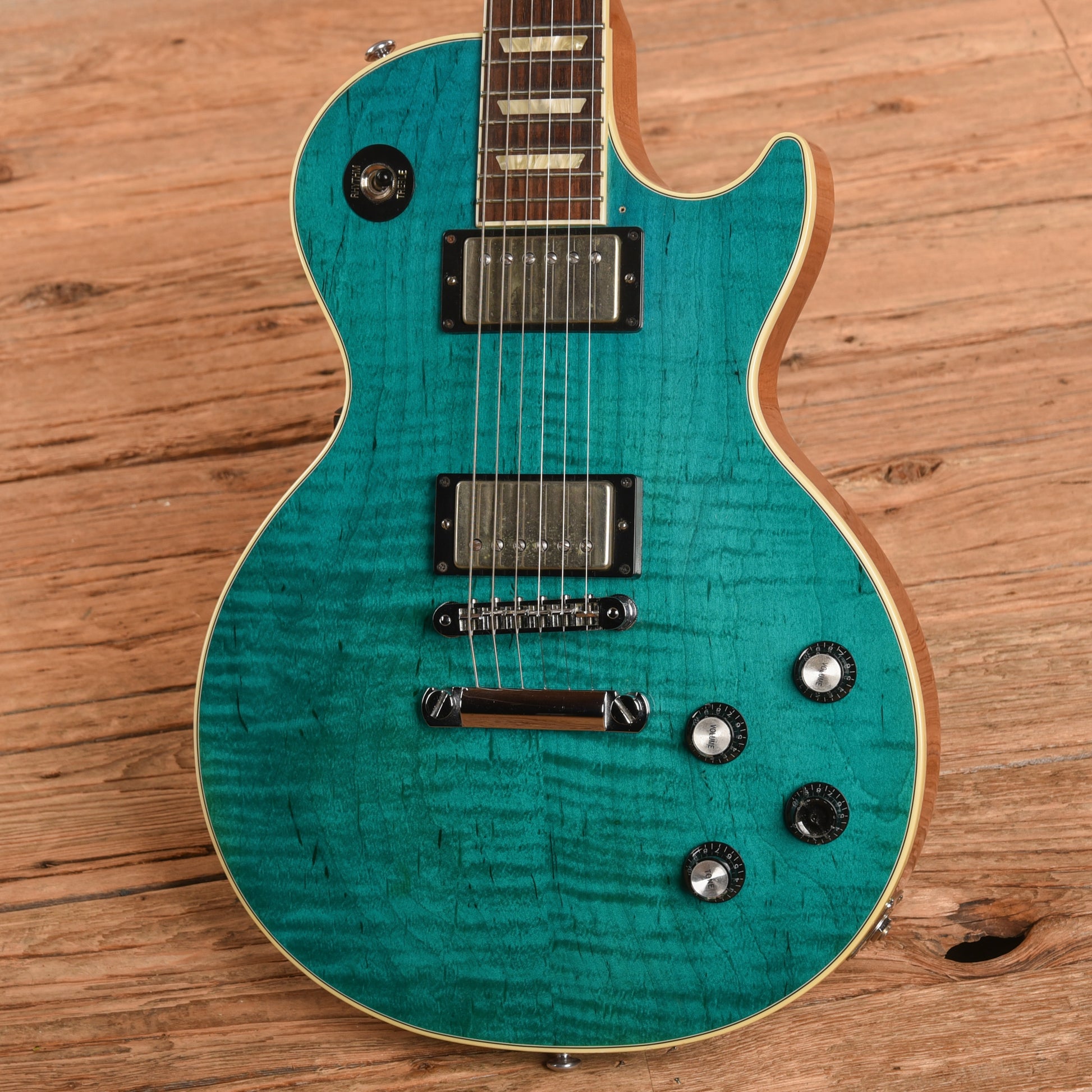 Gibson Les Paul Signature Caribbean Blue 2014 Electric Guitars / Solid Body