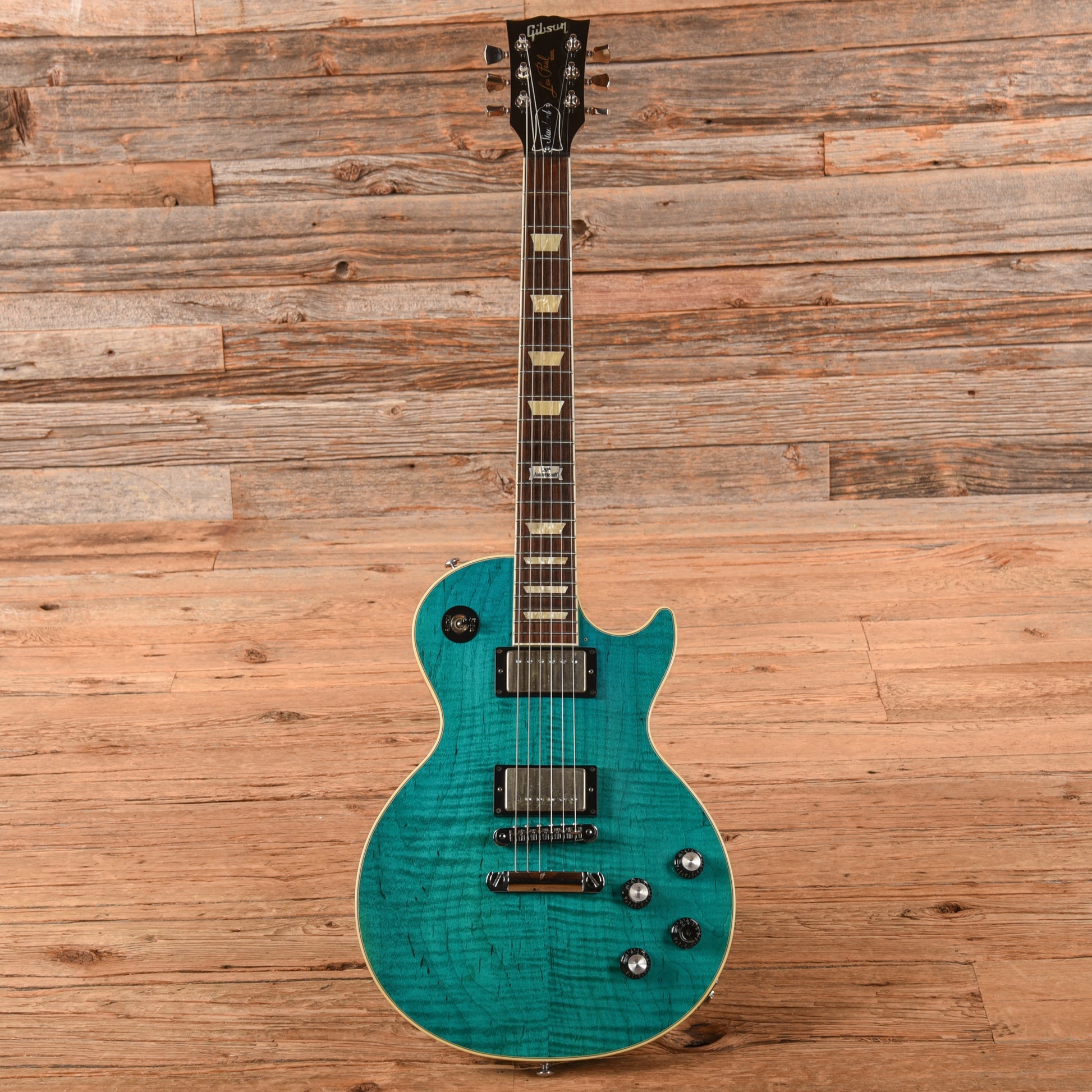 Gibson Les Paul Signature Caribbean Blue 2014 Electric Guitars / Solid Body