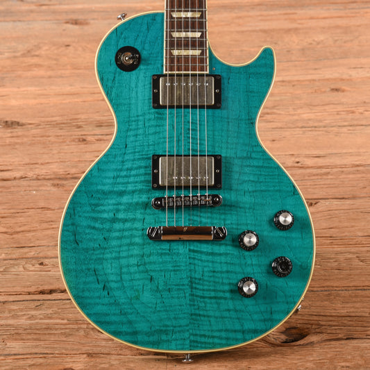 Gibson Les Paul Signature Caribbean Blue 2014 Electric Guitars / Solid Body