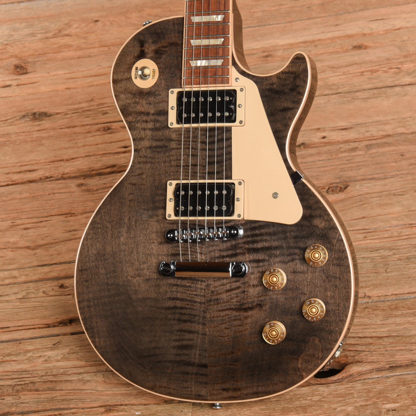 Gibson Les Paul Signature T Transparent Black 2013 Electric Guitars / Solid Body