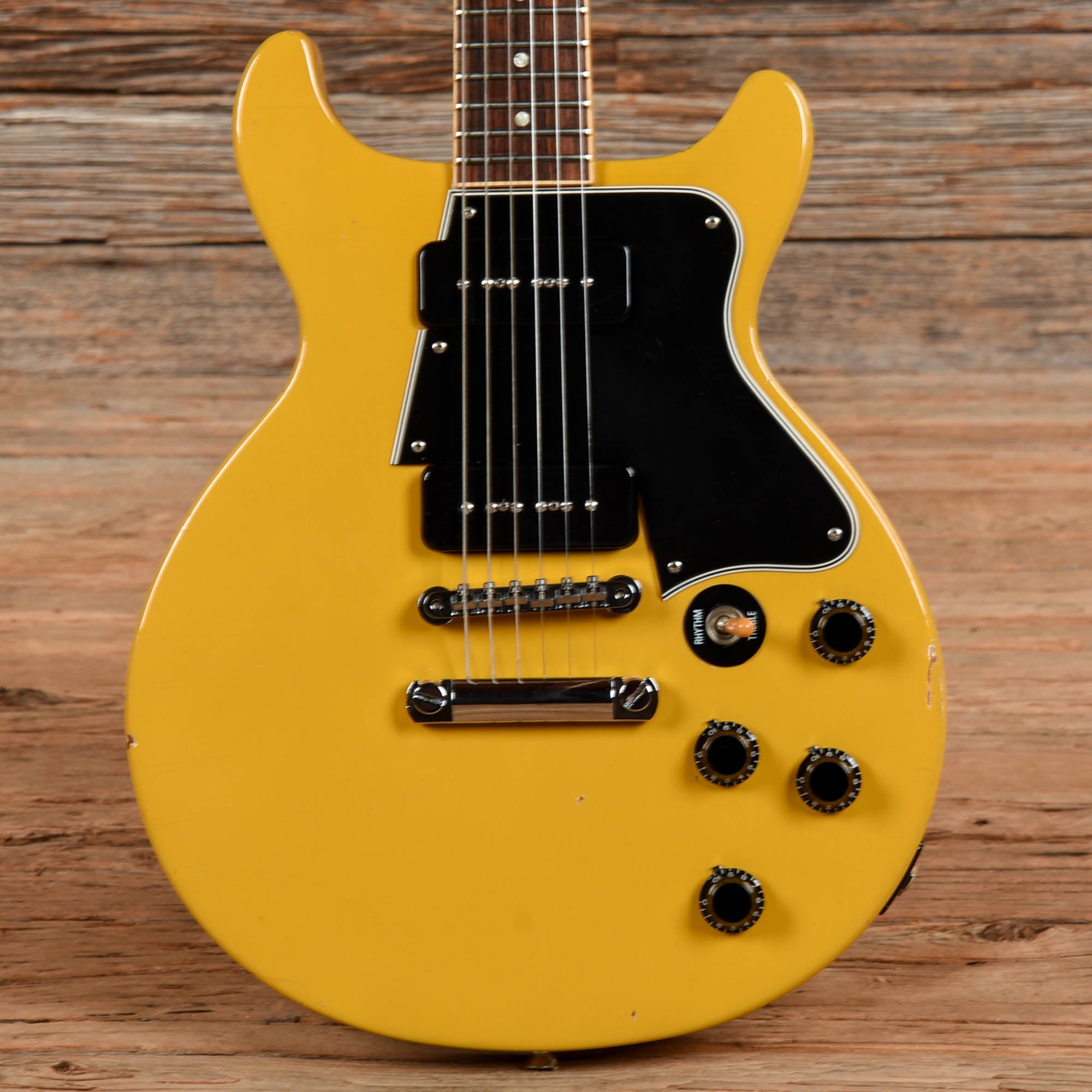 ✴︎qanuta　Gibson Les Paul Special DC Gibson Les Paul Special DC TV Yellow 1995 – Chicago Music Exchange