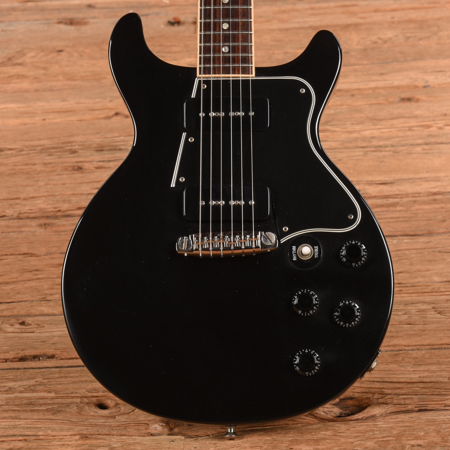 Gibson Les Paul Special Double Cut Black Refin Electric Guitars / Solid Body