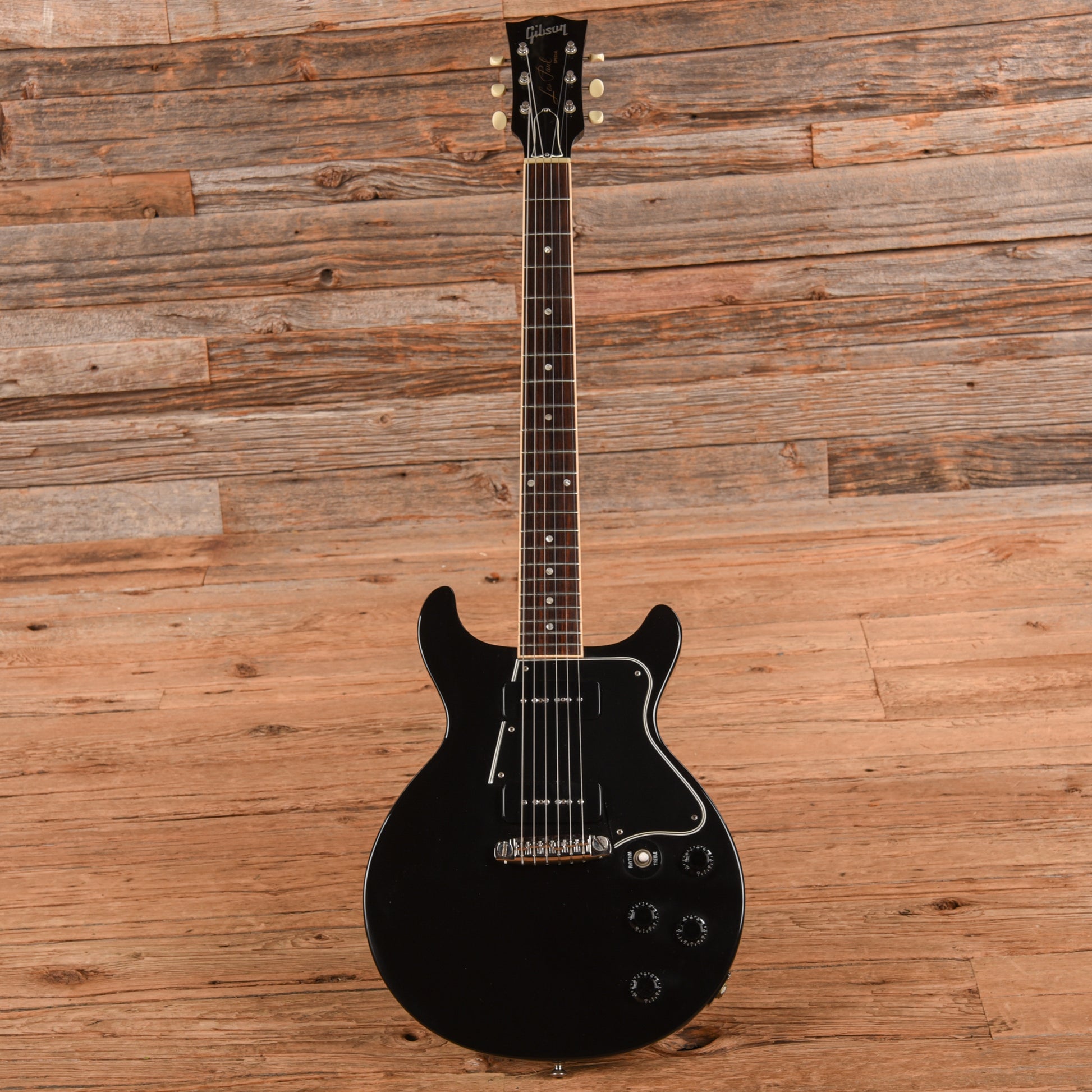 Gibson Les Paul Special Double Cut Black Refin Electric Guitars / Solid Body