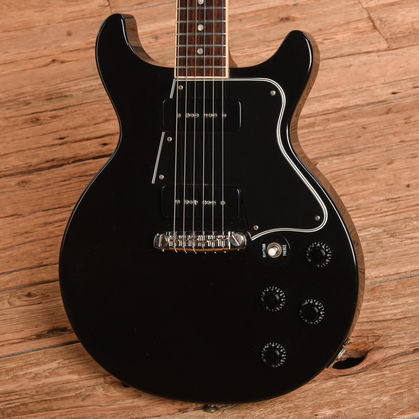 Gibson Les Paul Special Double Cut Black Refin Electric Guitars / Solid Body