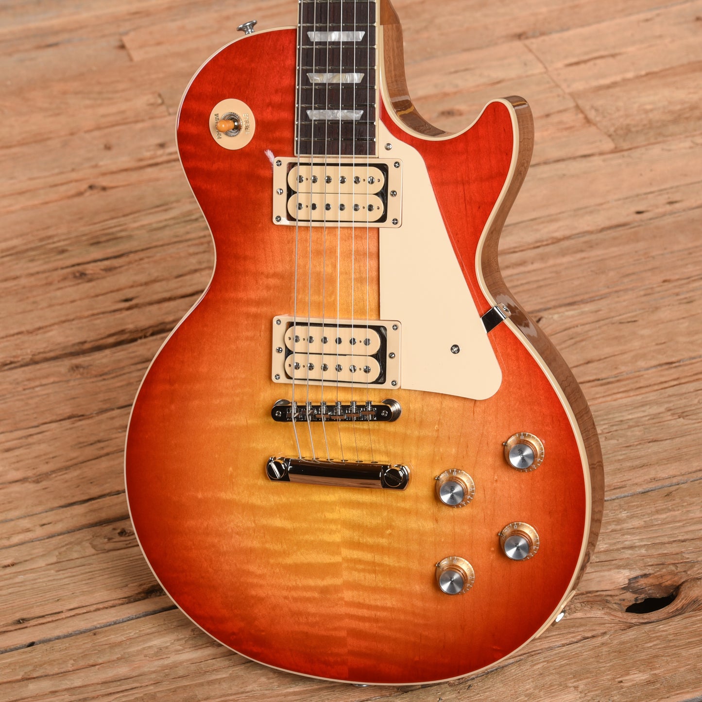Gibson Les Paul Standard 60s Double Trouble Cherry Sunburst Electric Guitars / Solid Body