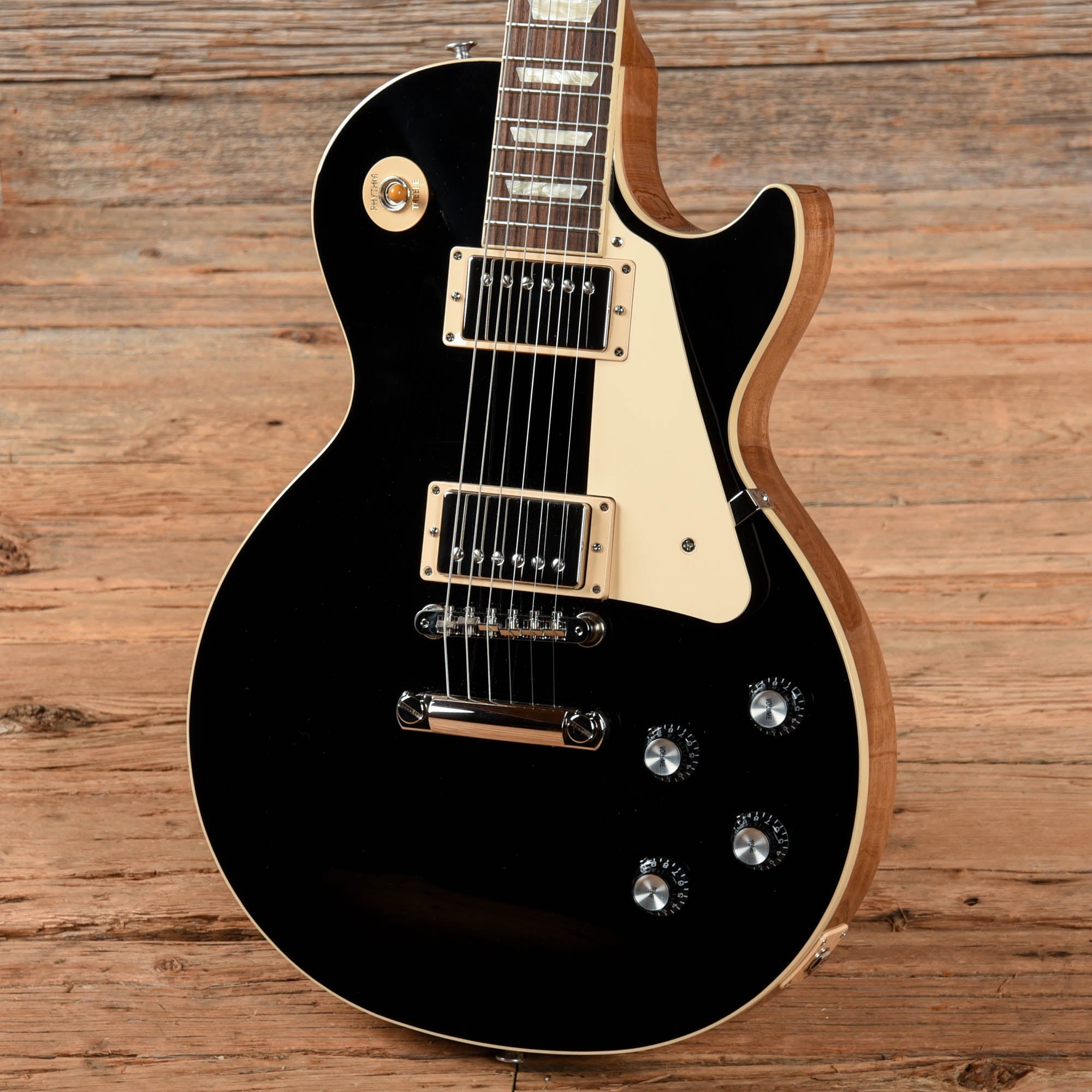 Gibson Les Paul Standard '60s Plain Top Ebony 2024 – Chicago Music