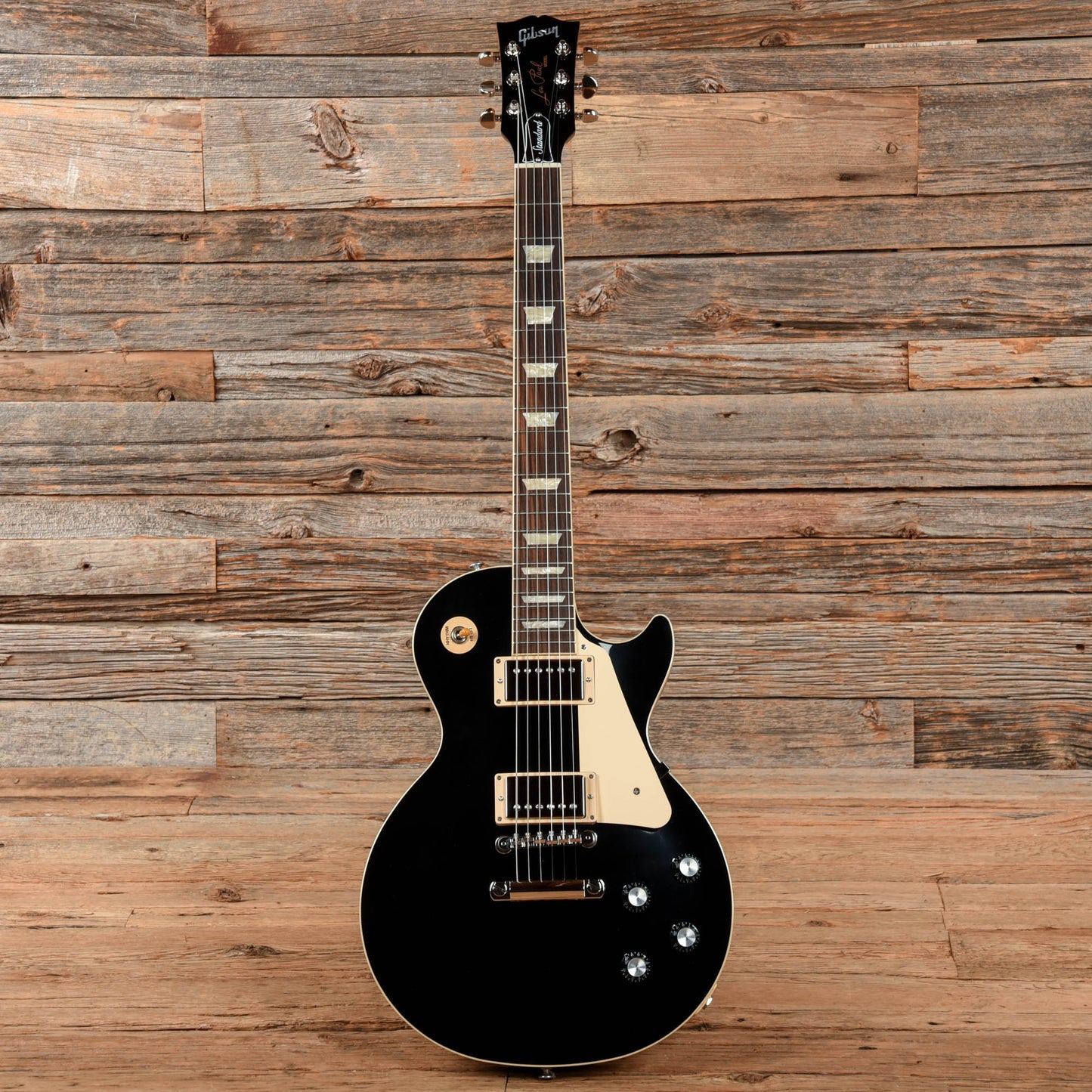 Gibson Les Paul Standard '60s Plain Top Ebony 2024 Electric Guitars / Solid Body