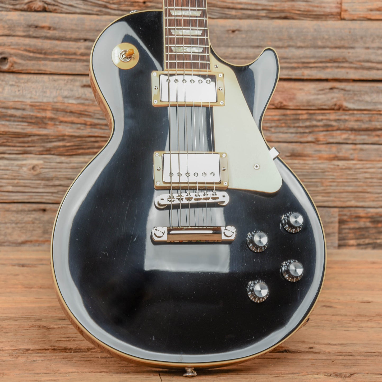 Gibson Les Paul Standard '60s Plain Top Ebony 2024 Electric Guitars / Solid Body