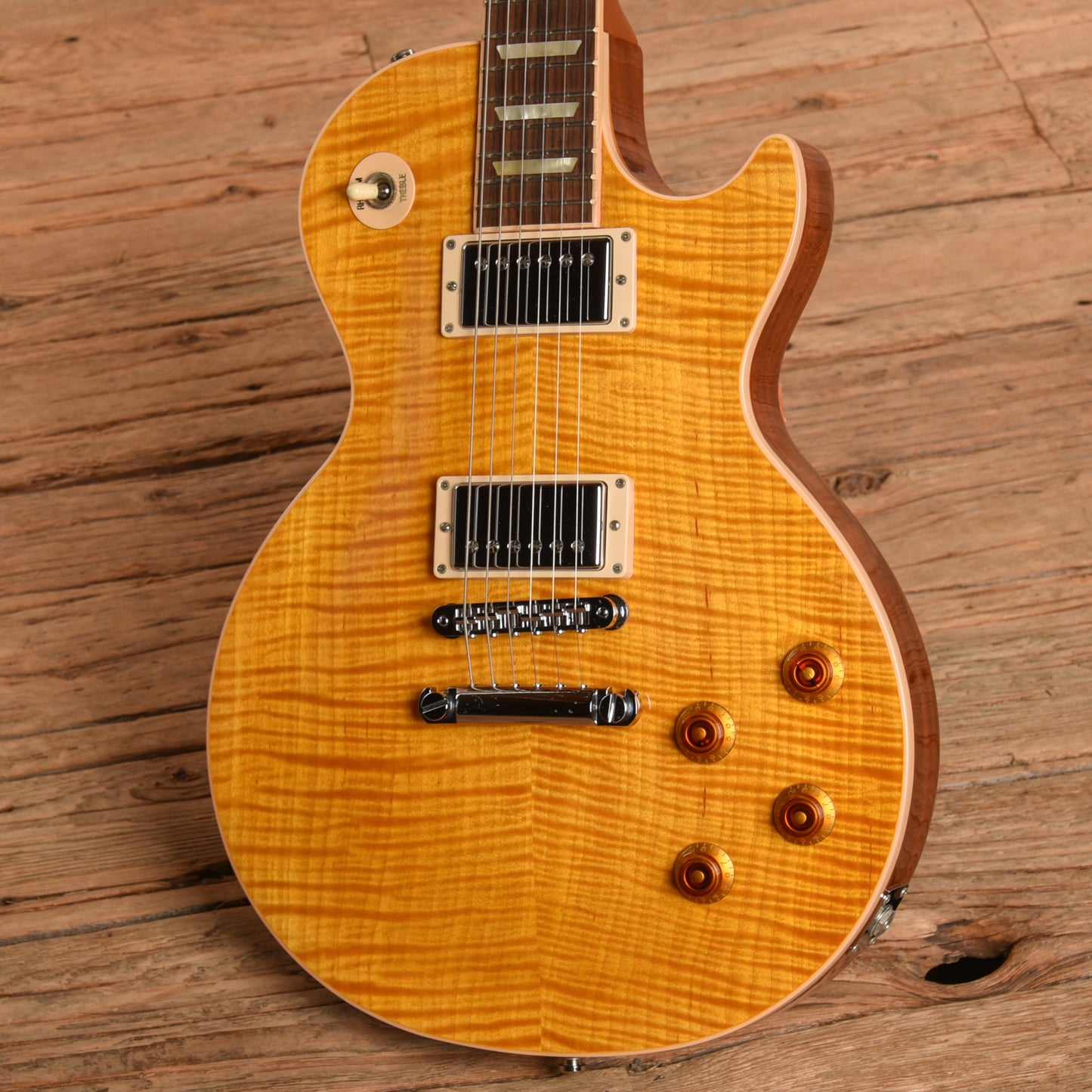 Gibson Les Paul Standard Amber 2012 Electric Guitars / Solid Body