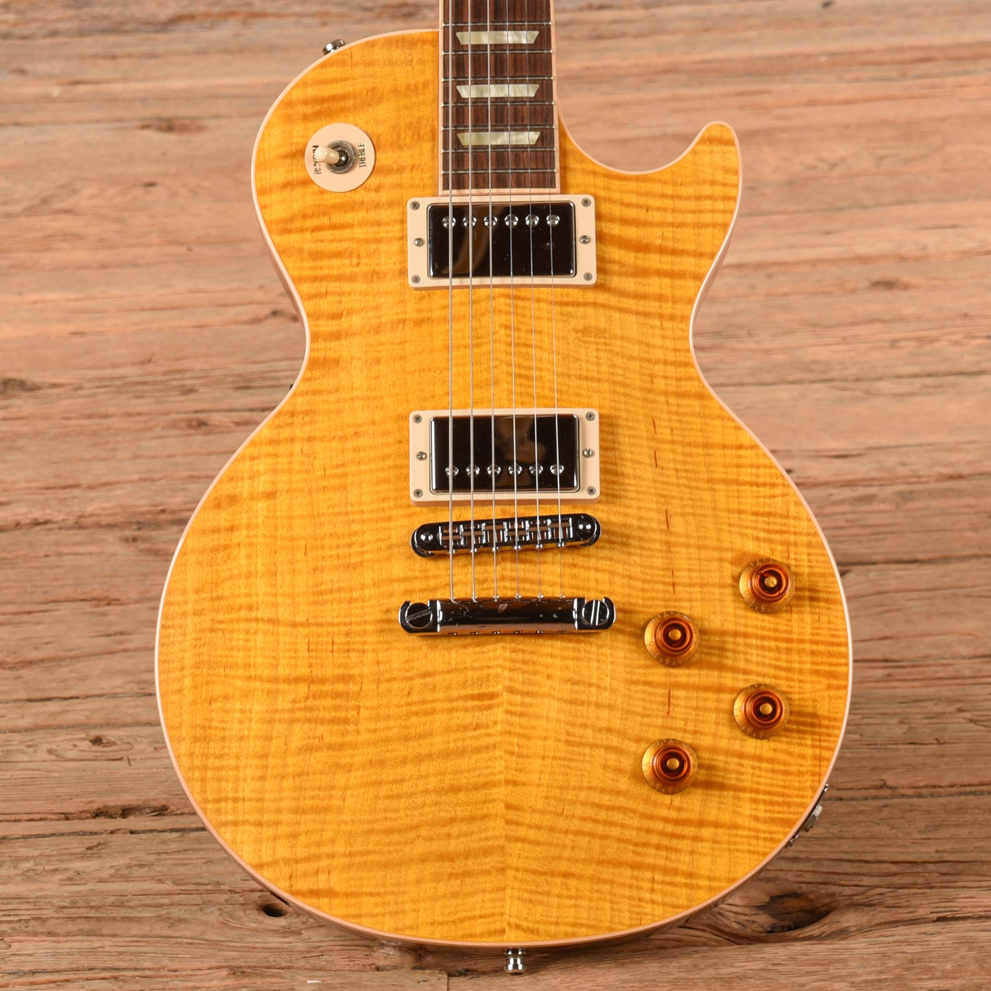 Gibson Les Paul Standard Amber 2012 Electric Guitars / Solid Body
