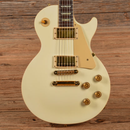 Gibson Les Paul Standard Arctic White Gold Hardware 1990 Electric Guitars / Solid Body