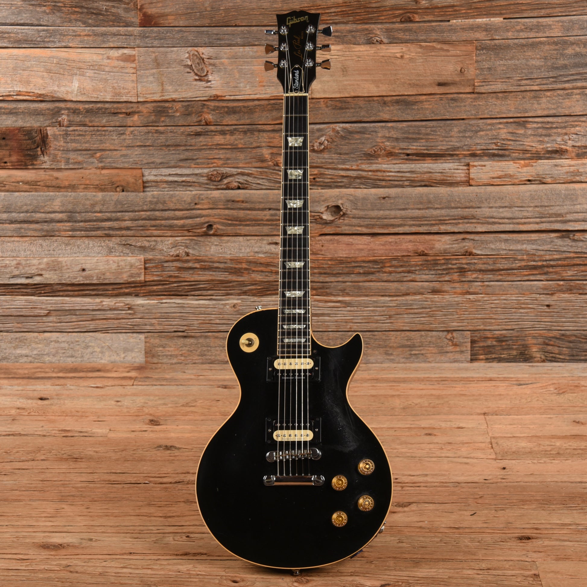 Gibson Les Paul Standard Black 1982 Electric Guitars / Solid Body