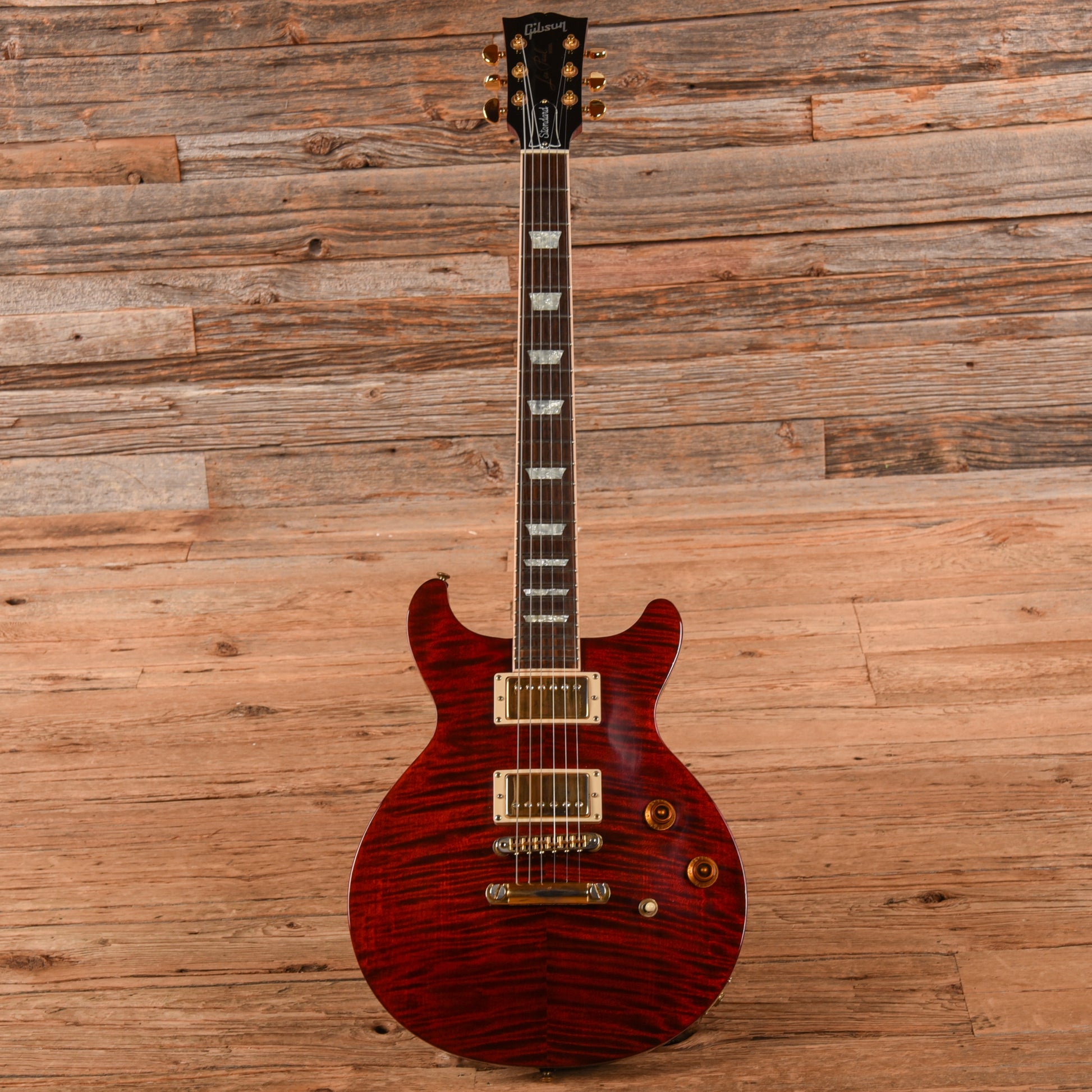 Gibson Les Paul Standard DC Cherry 2002 Electric Guitars / Solid Body