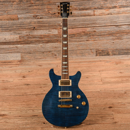 Gibson Les Paul Standard DC Transparent Blue 1998 Electric Guitars / Solid Body