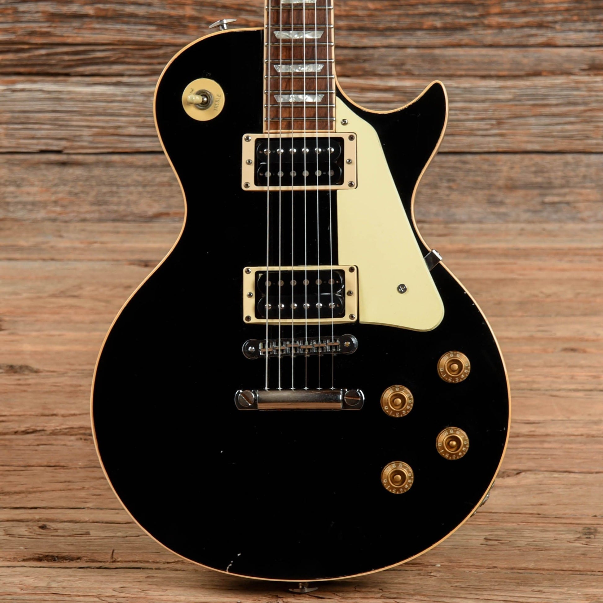Gibson Les Paul Standard Ebony 1981 Electric Guitars / Solid Body