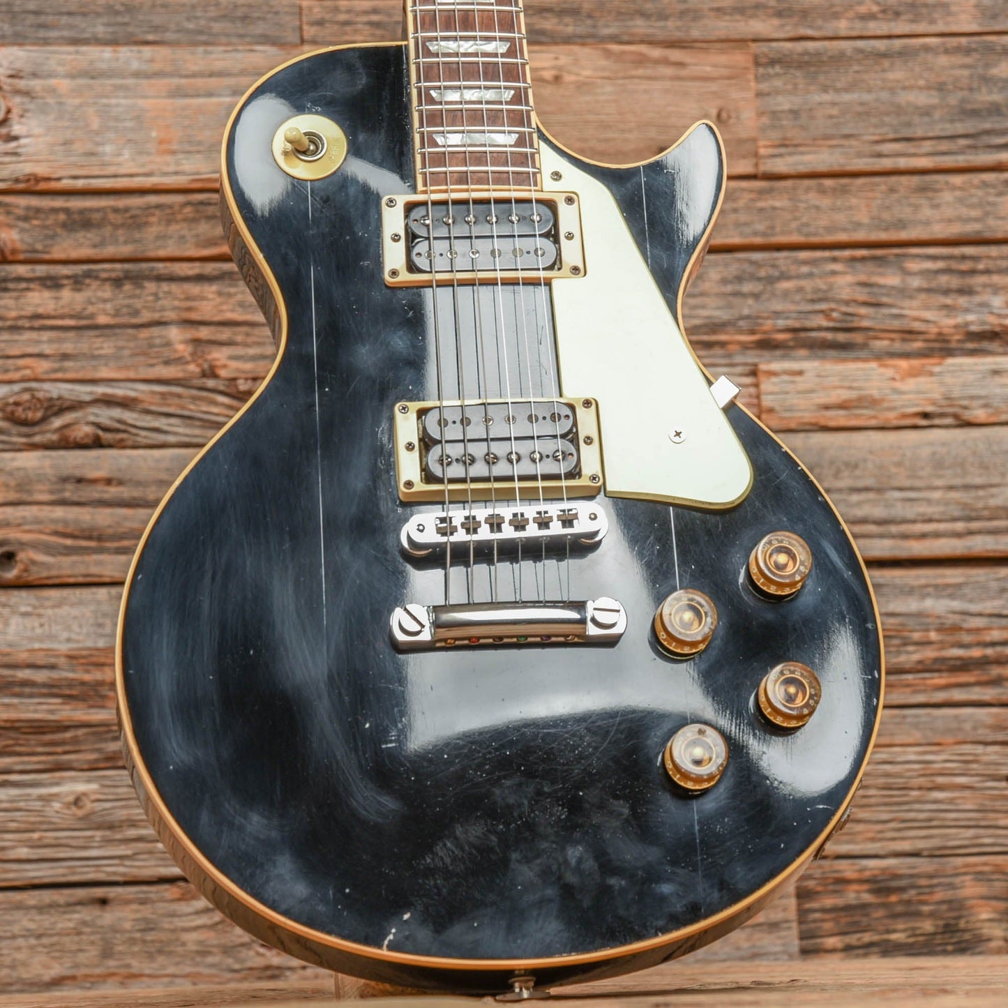 Gibson Les Paul Standard Ebony 1981 Electric Guitars / Solid Body