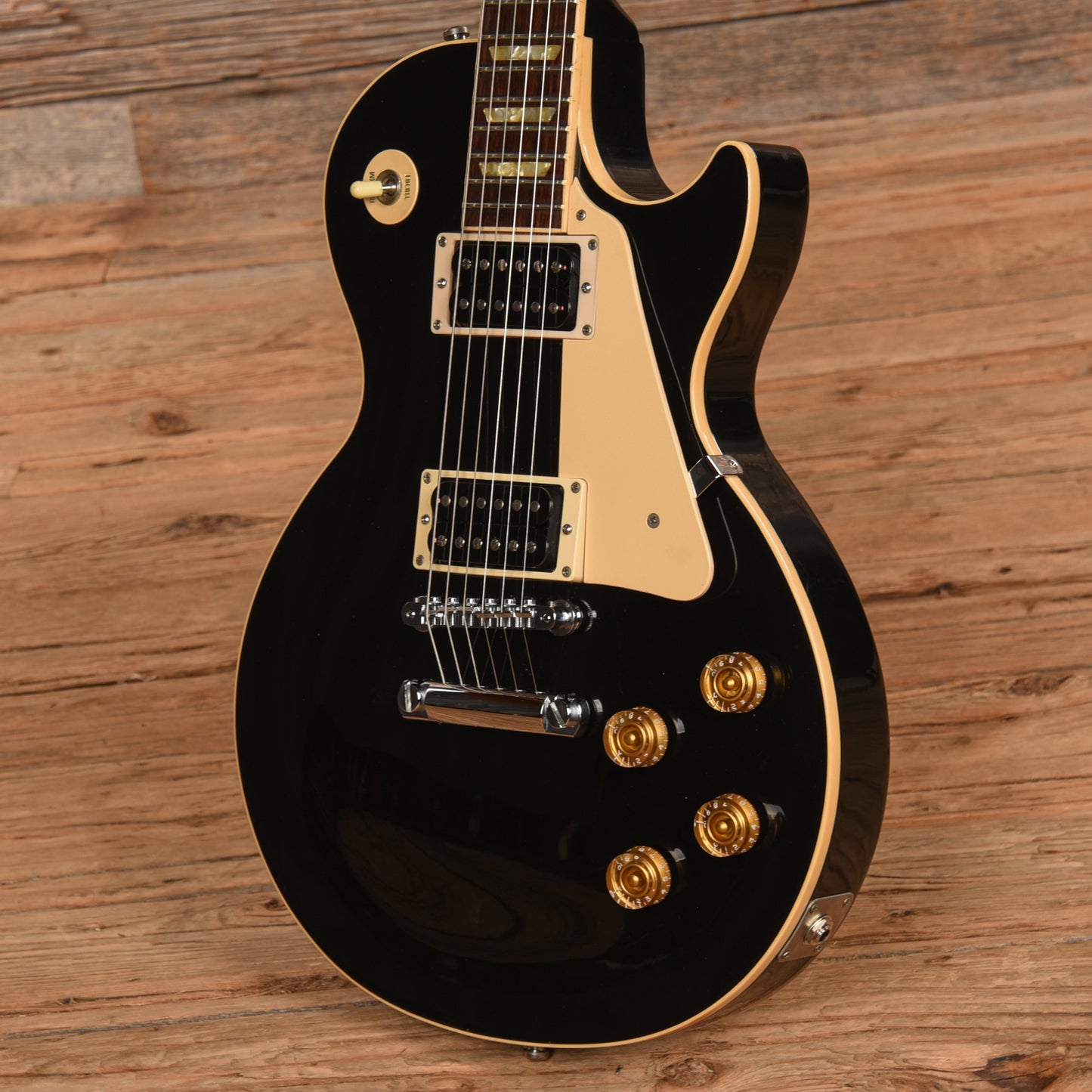 Gibson Les Paul Standard Ebony 1993 Electric Guitars / Solid Body