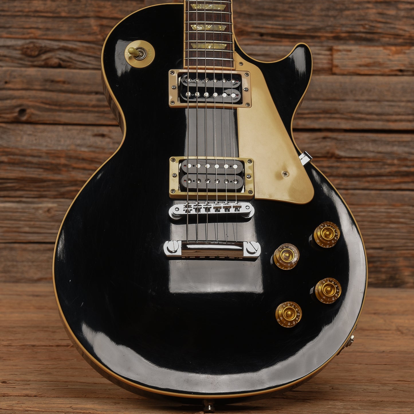 Gibson Les Paul Standard Ebony 1993 Electric Guitars / Solid Body