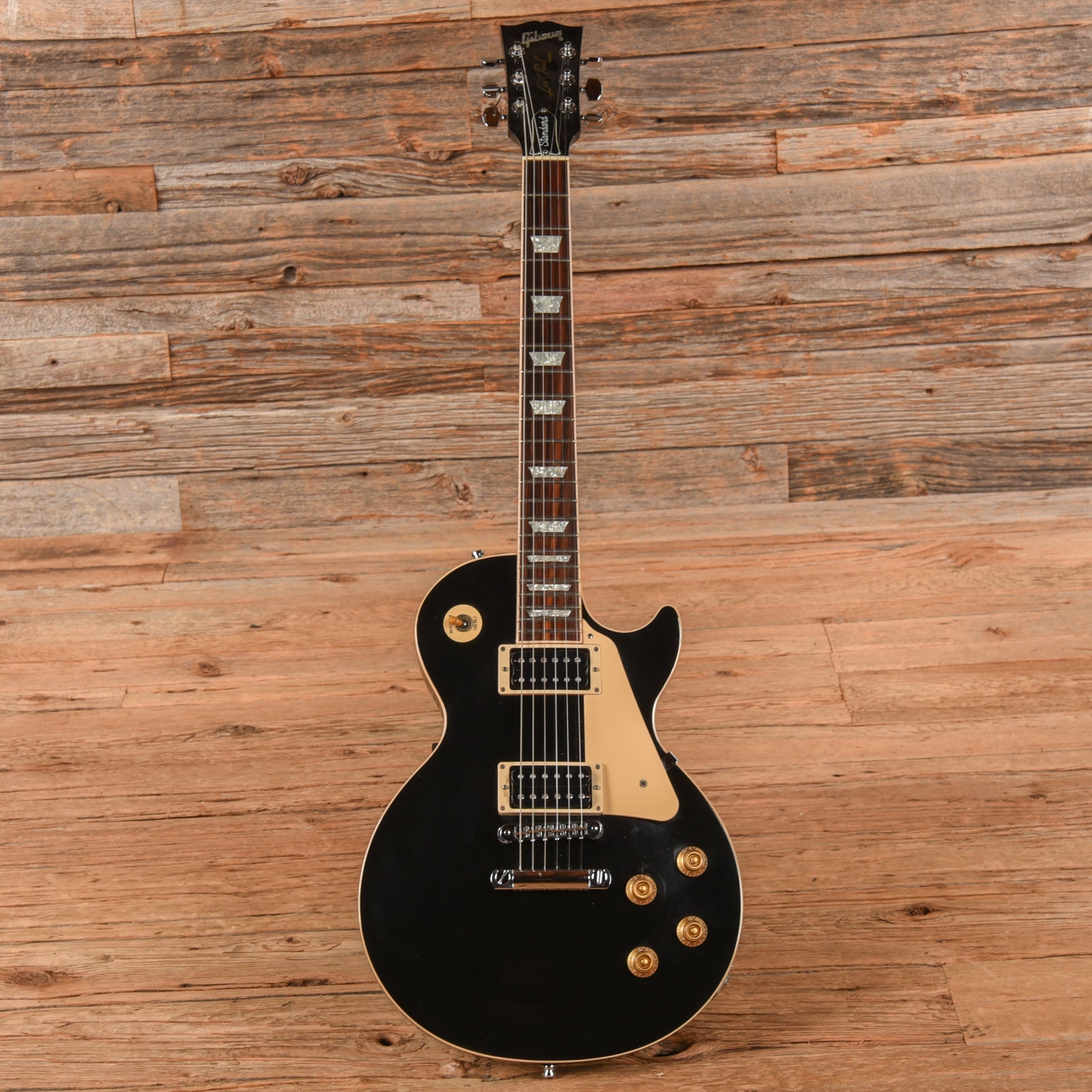Gibson Les Paul Standard Ebony 2001 Electric Guitars / Solid Body