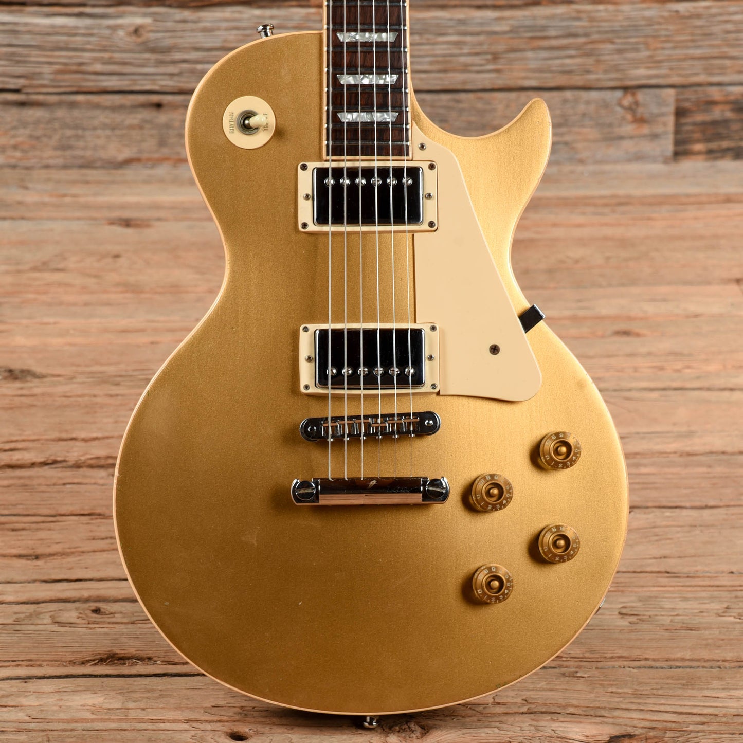 Gibson Les Paul Standard Goldtop 1980 Electric Guitars / Solid Body