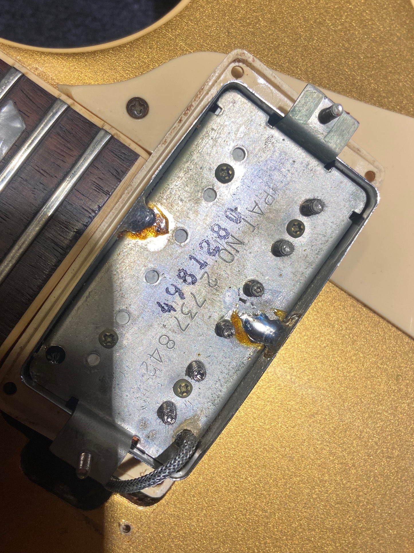 Gibson Les Paul Standard Goldtop 1980 Electric Guitars / Solid Body